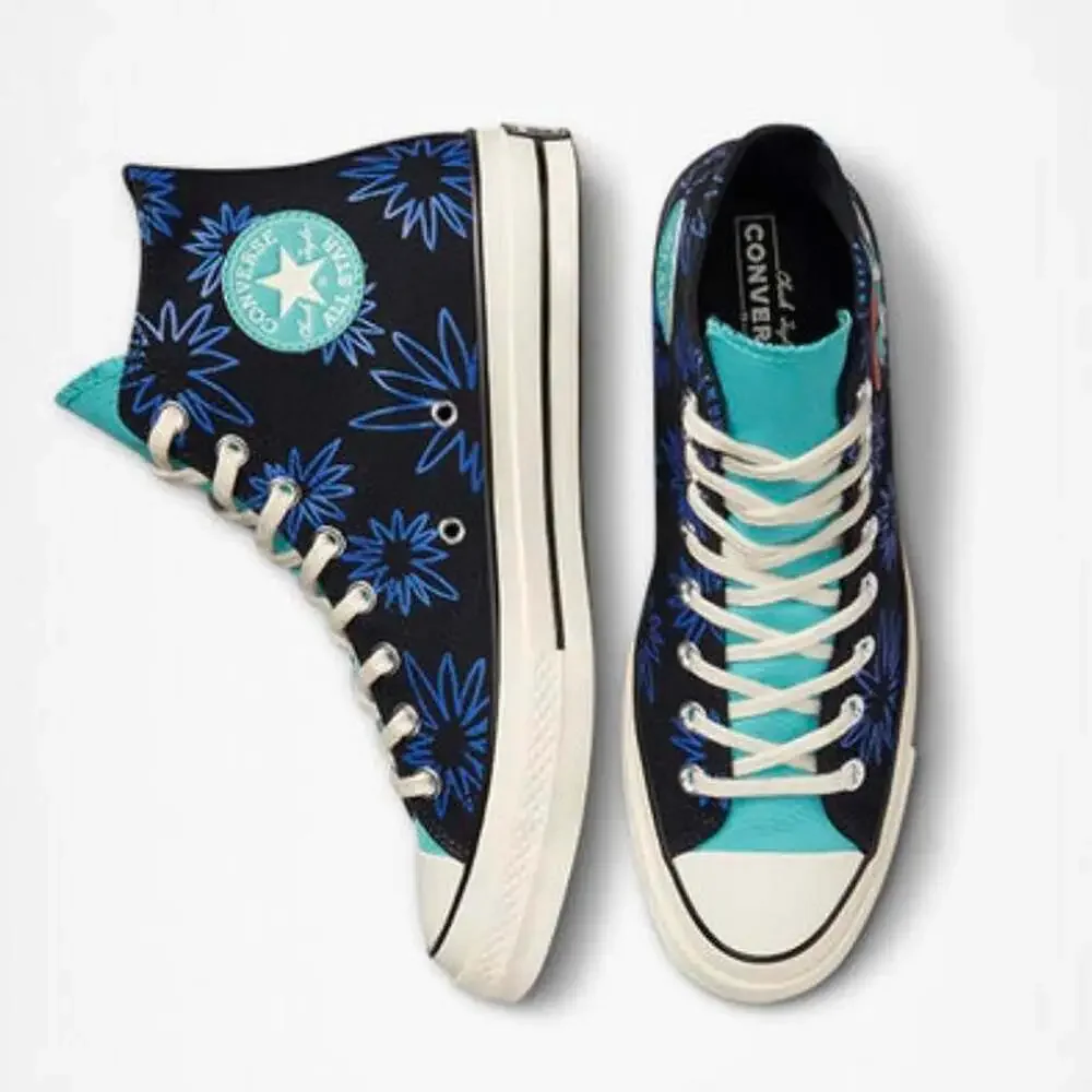 Converse Chuck Taylor 70 Unity Flower High Top Sneakers - Picture 4 of 6